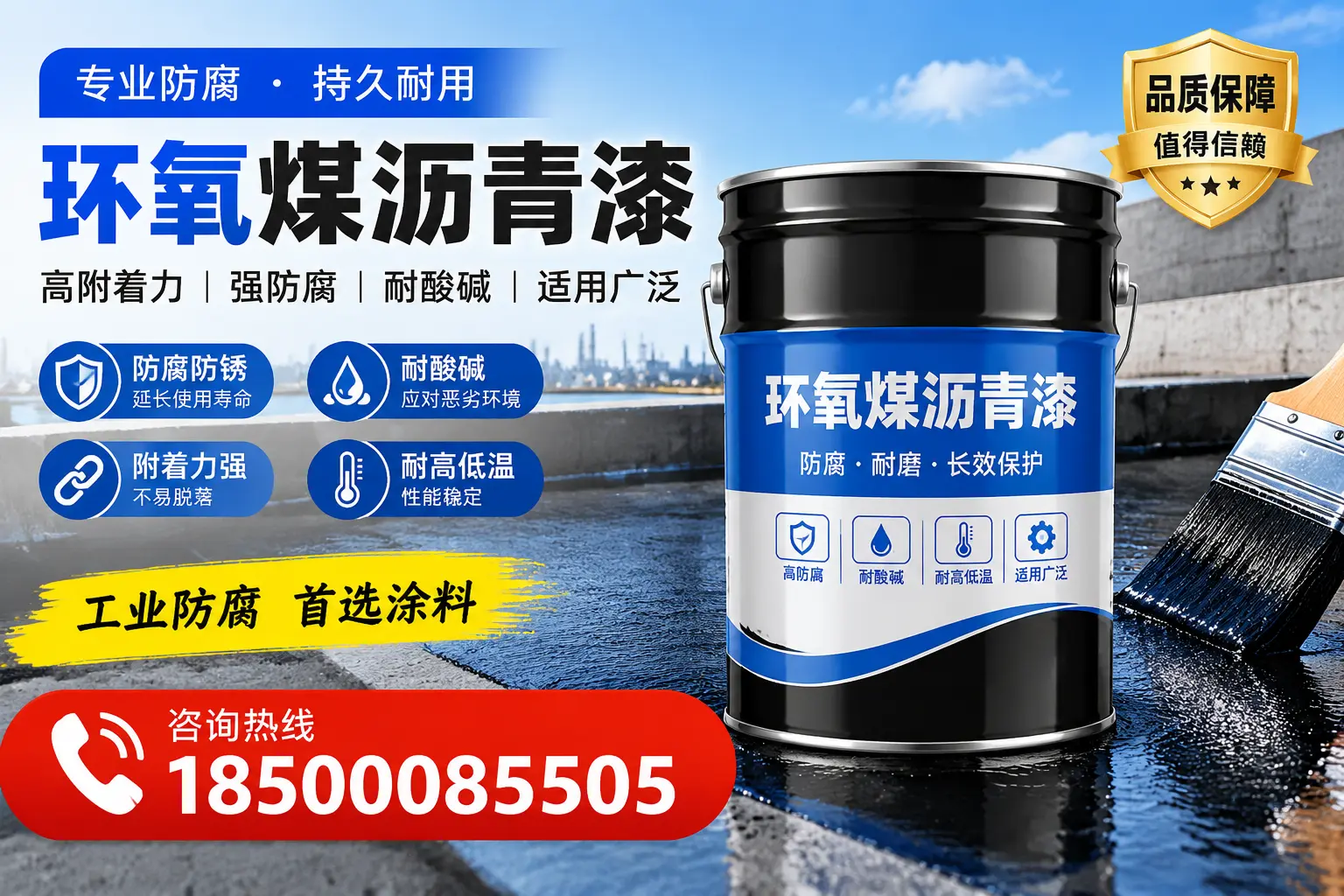 环氧煤沥青漆在不同气候条件下的应用效果，红河案例分析